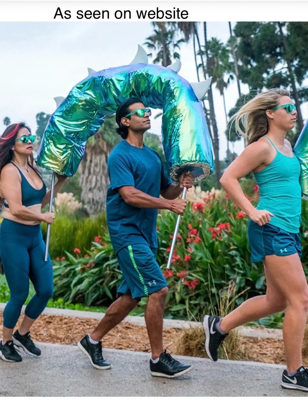 Goodr OG Nessy’s Midnight Orgy with Mirrored Lenses